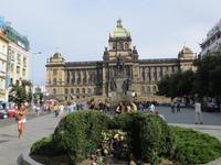 am Wenzelsplatz Prag