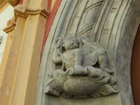 Wohnhausdetail in Leitmeritz