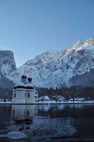 Die Watzmannostwand, Sankt Bartholomä, Königsee, Berchtesgadener Land
