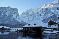 Die Watzmannostwand, Sankt Bartholomä, Königsee, Berchtesgadener Land