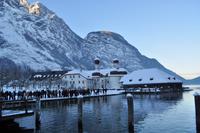 Die Watzmannostwand, Sankt Bartholomä, Königsee, Berchtesgadener Land