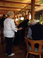 Die Perchten am Vorabend vor Silvester