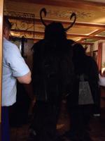 Die Perchten am Vorabend vor Silvester