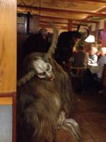 Die Perchten am Vorabend vor Silvester