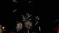 Neujahrs-Feuerwerk am Königssee