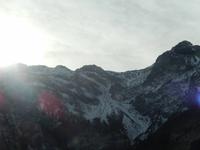 Verschneite Gipfel