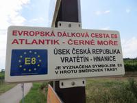 Wandern und Radfahren auf dem E8