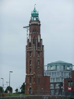 Ein Wahrzeichen von Bremerhaven: der alte Leuchtturm