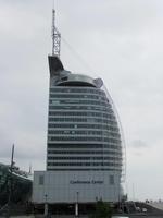 Das Atlandic-Hotel mit Aussichtsplattform