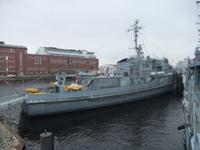 Das Freigelände des Marinemuseums