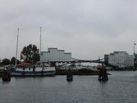 Die Kaiser-Wilhelm-Brücke wird zur Zeit saniert