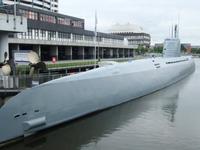 Hier kann man auch in ein U-Boot steigen