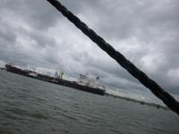 Horumersiel, Wattschiffahrt zum Jade-Weser-Port