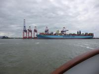 Horumersiel, Wattschiffahrt zum Jade-Weser-Port