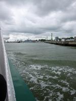 Horumersiel, Wattschiffahrt zum Jade-Weser-Port