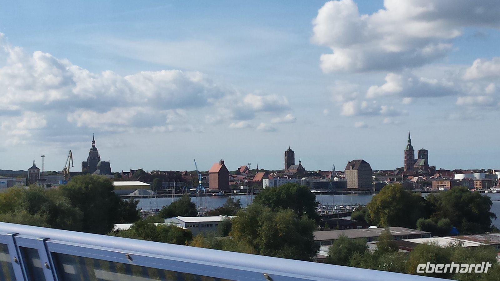 Blick auf Stralsund