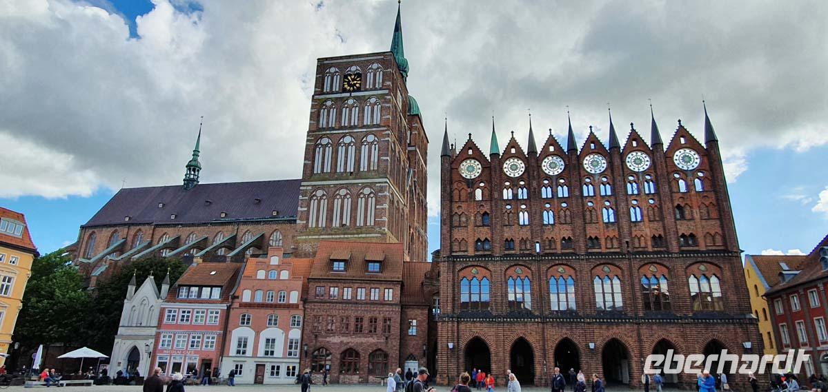 03. Rathaus und St. Nikolai Stralsund