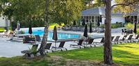 25. Unser Pool war mit 24 Grad beheizrt