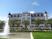 Hotel Ahlbecker Hof, typische Bäderarchitektur