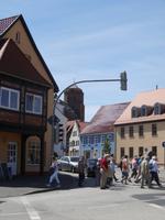 Blick auf die Wolgaster Kirche