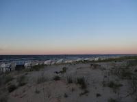 Strand von Bansin in der Abenddämmerung
