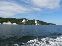 Kreidefeslden auf Rügen mit dem Königsstuhl 