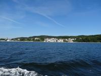 Blick auf die Stadt Sassnitz