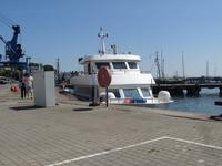 unser Schiff für die Fahrt zu den Kreidefelsen