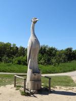 am Aussichtspunkt auf dem Wanderweg zwischen Vitt und Kap Arkona