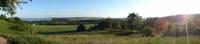 Blick vom Kap Arkona auf die Halbinsel Wittow