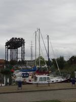 Eisenbahnhubbrücke Karnin