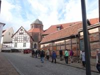 Blick zur Kirche Wolgast