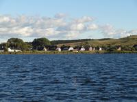 Blick auf das Dorf Gager