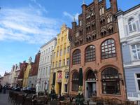 Häuserreihe am Stralsunder Markt