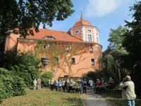 Zittau,Fleischerbastei mit Blumenuhr und Meißner Porzellanglockenspiel