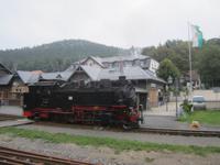 Oybin, Schmalspurbahn und Bahnhof