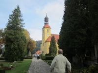 Großschönau,zweitgrößte Dorfkirche in Sachsen