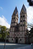 Kastorkirche Koblenz - im Mittelalter außerhalb der Stadtmauer gelegen. 