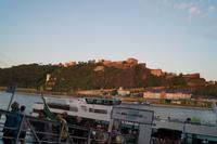 Ehrenbreitstein im Sonnenuntergang