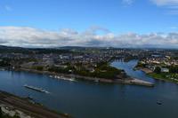 133 Koblenz, Blick von der Festung Ehrenbreitstein