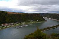 154 Blick vom Loreleyfelsen