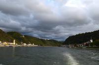 167 St. Goarshausen mit Burg Katz und St. Goar