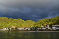 180 Abendsonne am Rhein