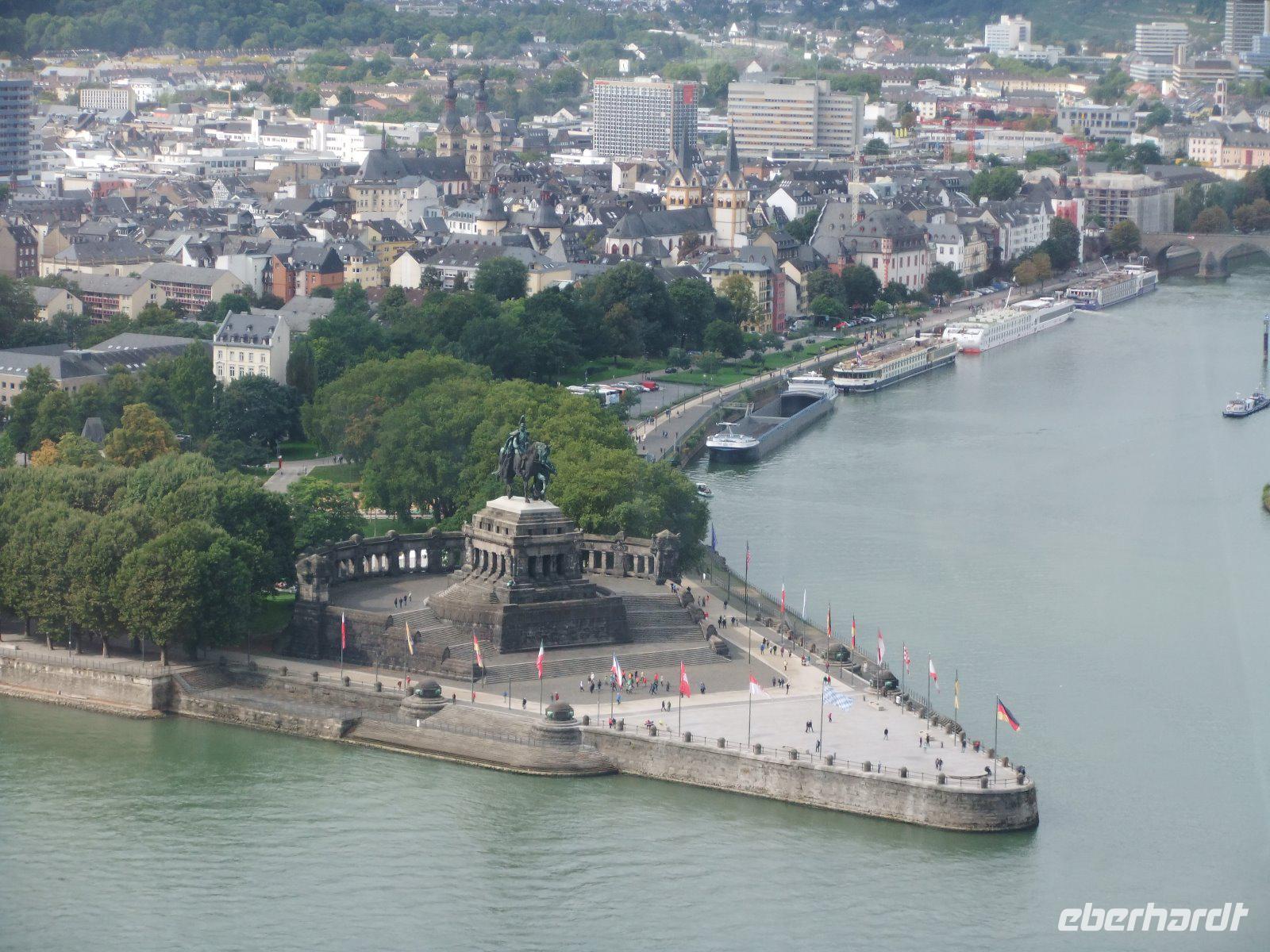 Blick aufs Deutsche Eck