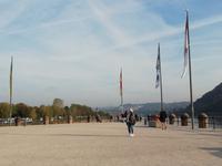 Am Deutschen Eck in Koblenz