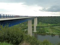 Autobahnbrücke bei Dieblich / Mosel