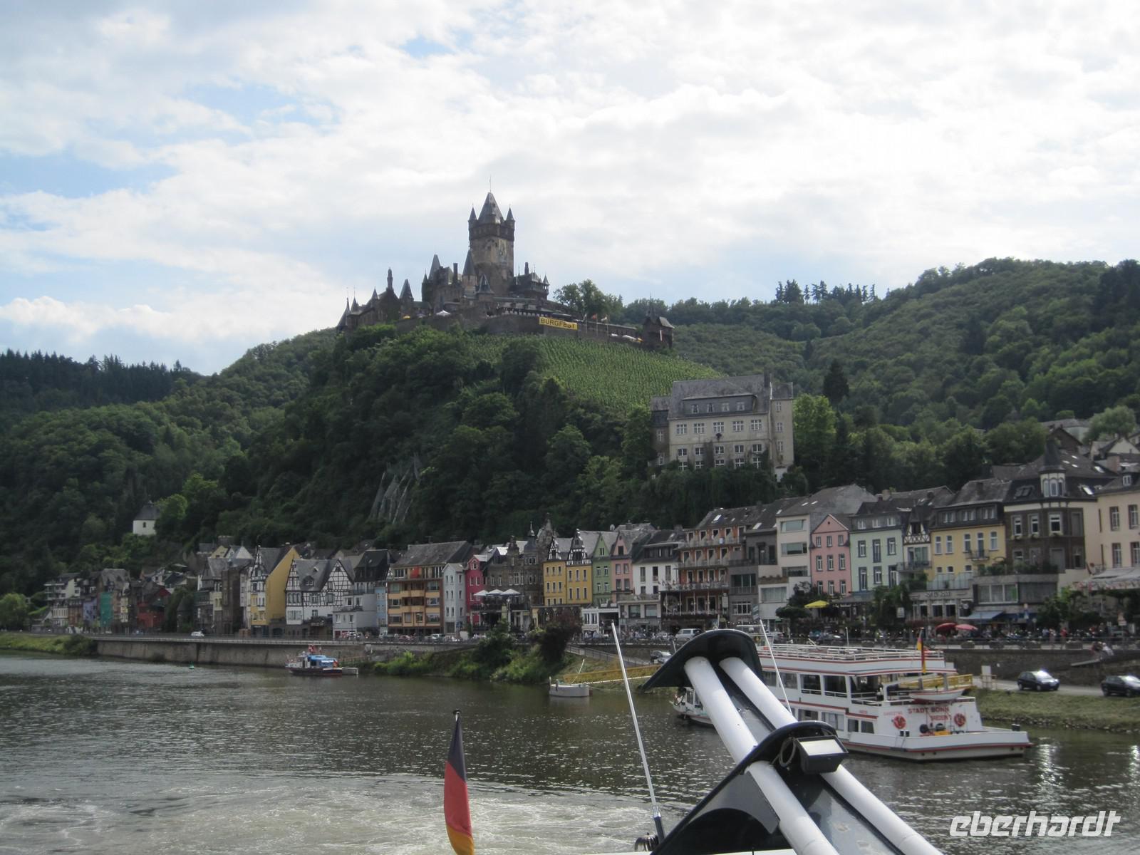 Cochem vom Schiff