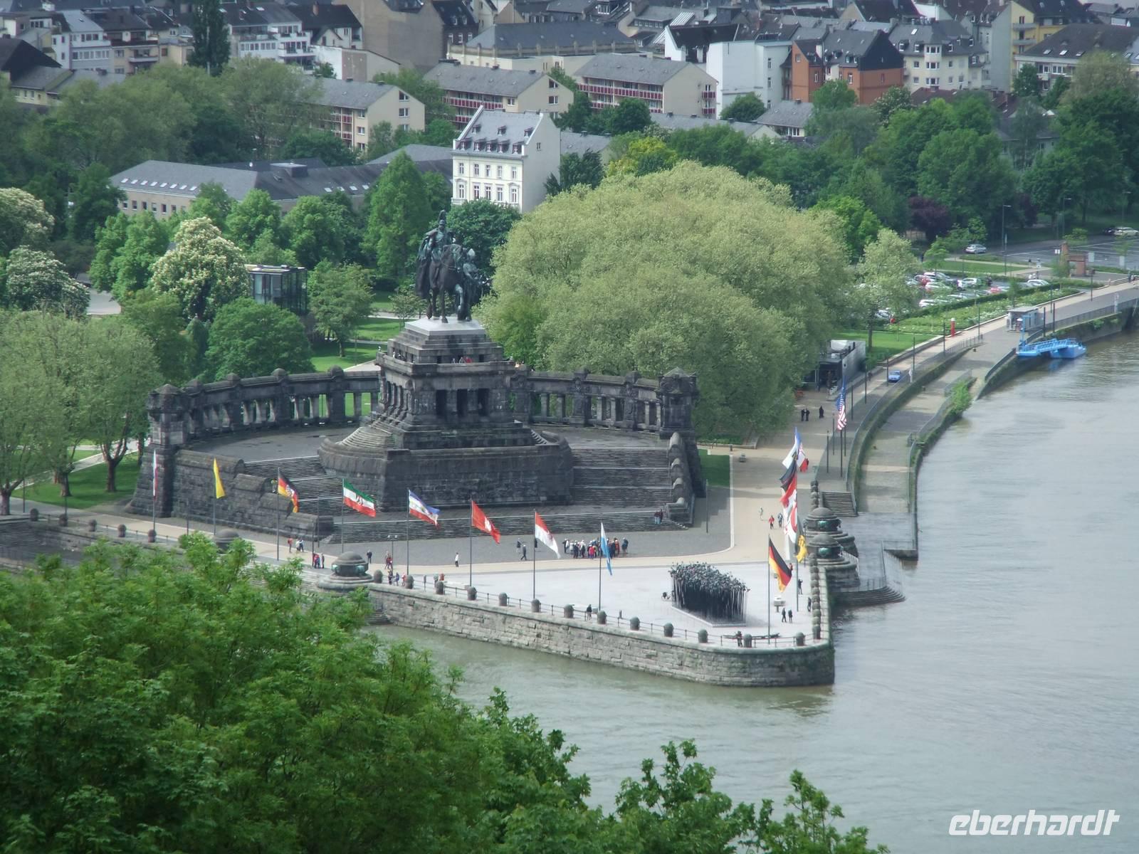 Blick zum Deutschen Eck