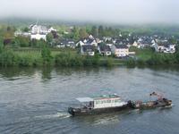 Blick aus dem Hotel auf die Mosel