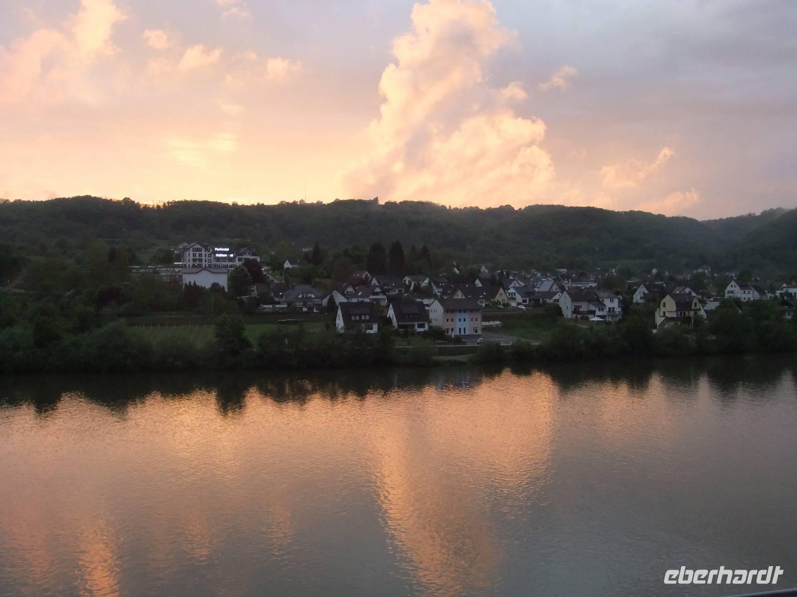 Abendstimmung an der Mosel
